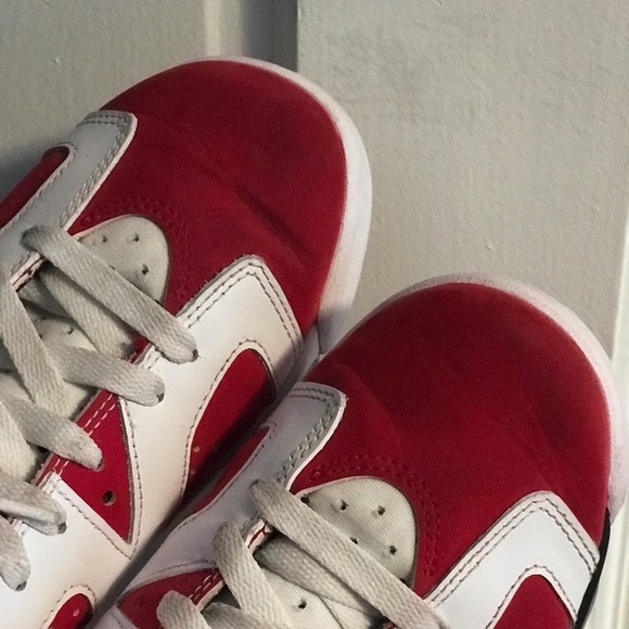 Air Jordan Retro 6 Carmine GS (2021) Size 6.5Y / 8Wmns - Picture 8 of 9